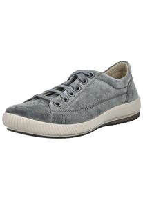 Legero Damen Schnürschuh "Legero Halbschuhe Veloursleder", Gr. 38,5, grau, Veloursleder, casual, Schuhe