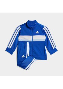 Kinder Trainingsanzug "I 3S TIB TS", blau, sportlich, Gr. 104, adidas Sportswear, Obermaterial: 100% Polyester, Sportanzüge