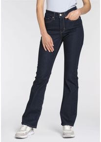 Levi's LEVI'S Damen Bootcut-Jeans "315 Shaping Boot", blau, casual, Gr. 33, Denim/Jeans, Obermaterial: 80% Baumwolle, 19% Polyester, 1% Elasthan, Jeans