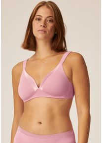 Naturana Damen Bügelloser BH "The Wednesday", Gr. 85, rosa, Obermaterial: 89% Polyamid, 11% Elasthan. Einsatz: 92% Polyester, 8% Elasthan. Cups: 100%