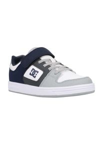 DC Shoes Kinder Sneaker "Manteca 4 V", Gr. 10,5, blau, 51% Leder, 49% Synthetikmaterial, Schuhe