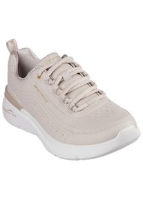 Skechers Damen Sneaker "SKECH-AIR DYNAMIGHT 2.0-MODERN GLIMPSE", Gr. 36, beige, Lederimitat, sportlich, Schuhe, Trainingsschuh, Freizeitschuh mit