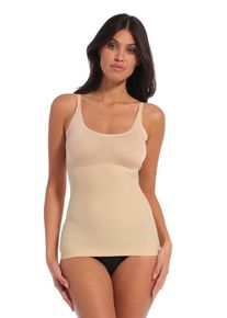 Damen Shapingtop, braun, Basic, Gr. XL, MAGIC BODYFASHION, unifarben, Obermaterial: 83% Polyamid, 17% Elasthan, Tops, mit verstellbaren