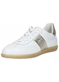 Nero Giardini Damen Sneaker "Nero Giardini Sneaker Leder", Gr. 36, weiß, Leder, casual, Schuhe
