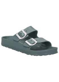 Josef Seibel Damen Badepantolette "Martinique 01", Gr. 36, grün, Lederimitat, sportlich, Schuhe, Badeschuh, Sandale, Flats mit Fußbett