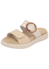 Remonte Damen Pantolette "Remonte Pantoletten Lederimitat", Gr. 41, braun, Lederimitat, casual, Schuhe