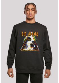 F4NT4STIC Herren Sweatshirt "Def Leppard Hysteria", schwarz, casual, Gr. L, Obermaterial: 50% Baumwolle, 50% Polyester, Sweatshirts, Premium Qualität