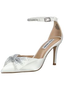 Steve Madden Damen High-Heel-Pumps "Steve Madden Pumps Textil", Gr. 42, weiß, Textil, elegant, Schuhe