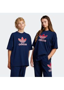 Kinder T-Shirt "TEE", blau, sportlich, Gr. 158, adidas originals, Obermaterial: 100% Baumwolle, Shirts