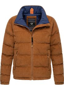 Ragwear Damen Cordjacke "Uxia", braun, modisch, Gr. XL, Außenmaterial: 100% Baumwolle, Innenfutter: 100% Polyester, Wattierung: 100% Polyester,
