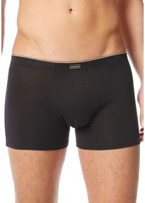 Bruno Banani Herren Boxershorts "Short Infinity", Gr. M, schwarz, Obermaterial: 47% Baumwolle, 47% Modal, 6% Elasthan, unifarben, Unterhosen, mit