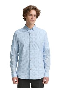 Herren Langarmhemd "POPLIN"light blau navy minimal design, modisch, Gr. XXL, Tom Tailor Denim, Web, Obermaterial: 100% Baumwolle, Hemden, mit