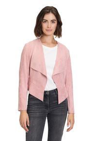 Betty Barclay Damen Jackenblazer "Betty Barclay Blazer-Jacke ohne Verschluss", lila, modisch, Gr. 42, Obermaterial: 92% Polyester, 8% Elasthan.,