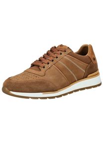 Bullboxer Herren Sneaker "Bullboxer Sneaker Leder", Gr. 45, braun, Leder, casual, Schuhe