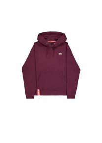 Herren Hoodie "Alpha Industries Men - Hoodies Basic Hoodie SL", rot, Gr. S, Alpha Industries, Obermaterial: 80% Baumwolle, 20% Polyester, Sweatshirts