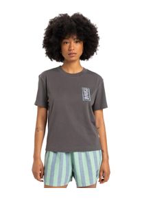 Quiksilver Damen Funktionstop "Standard", grau, Gr. XS, 100% Baumwolle, Tops