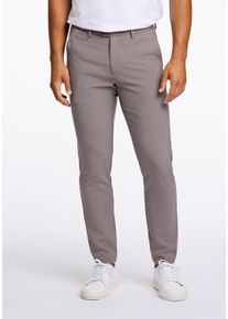 LINDBERGH Herren Stoffhose "LINDBERGH Stoffhose", braun, Gr. L, Oberstoff: 35% Polyester (recycelte Fasern), 31% Viskose, 30% Polyester, 4% Elasthan,
