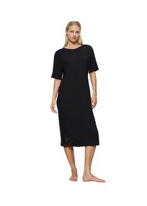 Triumph Damen Nachthemd "Timeless Sensuality NDK SSL", Gr. 36, schwarz, Single Jersey, Spitze, 94% Modal, 6% Elasthan, unifarben, elegant, Kleider,