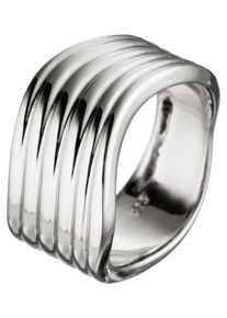 Jobo Damen Silberring, 58, Silber 925 (Sterlingsilber), silber, Silber 925 (Sterlingsilber), Fingerringe, breit 925 Silber