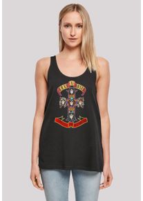 F4NT4STIC Damen T-Shirt "Guns 'n' Roses Appetite For Destruction", schwarz, casual, Gr. S, Obermaterial: 100% Baumwolle, Shirts, Premium Qualität