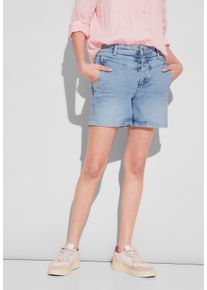 Street One Damen Skinny-fit-Jeans, blau, casual, Gr. 25, unifarben, Jeans, 99% Baumwolle, 1% Elasthan, Jeans, High Waist