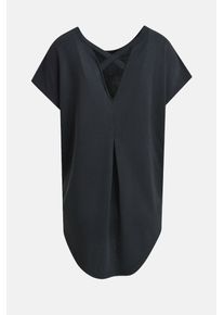 Smith & Soul SMITH & SOUL Damen Kurzarmshirt, schwarz, casual, Gr. XXL, unifarben, Material: 70% Modal, 30% Polyester, Shirts, mit überschnittenen Schultern