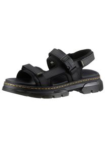 Dr. Martens Damen Sandale "Nartilla", Gr. 38, schwarz, Leder, Synthetik, klassisch, Schuhe, Sommerschuh, Sandalette, Klettschuh, mit Klettverschluss