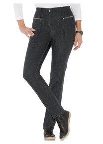 COSMA Damen Bequeme Jeans, schwarz, Gr. 38, unifarben, 83% Baumwolle, 15% Polyester, 2% Elasthan, Jeans