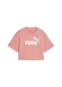 Puma Kinder T-Shirt "ESS No. 1 Logo Kurzes T-Shirt Mädchen", pink, Gr. 176, Obermaterial: 100% Baumwolle; Kragen: 30% Polyester, 70% Baumwolle, Shirts