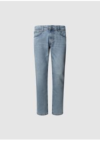 Pepe Jeans Herren Regular-fit-Jeans "STANLEY", blau, casual, Gr. 33, Denim/Jeans, Obermaterial: 89% Baumwolle, 10% Polyester, 1% Elasthan, Jeans