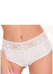s.Oliver Damen Stringpanty "Danielle", Gr. 36, beige, Spitze, Obermaterial: 90% Polyamid, 10% Elasthan, Unterhosen, aus dezent transparenter Spitze