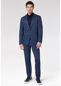 Roy Robson Herren Hosenanzug "Jersey", blau, Gr. 52, 74% Viskose, 22% Polyamid, 4% Elasthan, Anzüge