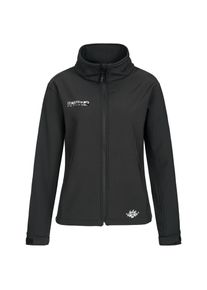 DEPROC Active Damen Softshelljacke "WESTLOOK WOMEN", schwarz, sportlich, Gr. 36, 96% Polyester; 4% Elastan, Jacken, auch in Großen Größen erhältlich