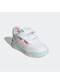 Klettschuh "TENSAUR HOOK AND LOOP", adidas Sportswear, Gr. 22ftwwht, clpink, seflaq, sportlich, Schuhe, für Kinder mit Klettverschluss