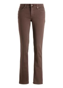 MAC Damen Stretch-Jeans "Melanie", braun, feminin, Gr. 36, Denim/Jeans, Obermaterial: 95% Baumwolle, 3% Polyester, 2% Elasthan, Jeans, Gerade