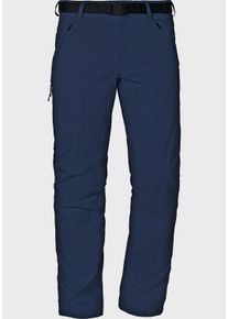 Schöffel SCHÖFFEL Herren Outdoorhose "Pants Taibun M", blau, sportlich, Gr. 48, Oberstoff : 68% Nylon 21% Polyester 11% Elasthan, Hosen