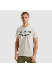 PME-Legend PME LEGEND Herren T-Shirt, braun, casual, Gr. XL, Jersey, Obermaterial: 95% Baumwolle, 5% Elasthan, Shirts, klassischer Rundhalsausschnitt