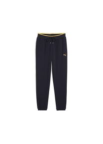 Puma Herren Sporthose "Wardrobe Essentials Jogginghose Herren", blau, Gr. L, unifarben, Obermaterial: 100% Baumwolle; Rippe: 96% Baumwolle, 4%