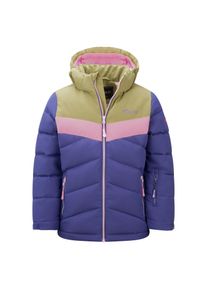 Trollkids Kinder Steppjacke "GIRLS GRYLLEFJORD JACKET", lila, sportlich, Gr. 110, colorblocking, mehrfarbig, Steppware, Obermaterial: 100% Polyester.