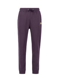 Herren Jogginghose "Alpha Industries Men - Jogger Basic Jogger SL", lila, Gr. S, Alpha Industries, Obermaterial: 80% Baumwolle, 20% Polyester, Hosen