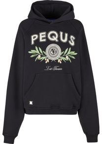 PEQUS Herren Kapuzensweatshirt "PEQUS PEQUS Olive Coin Relic Hoodie", schwarz, Gr. M, 100% Baumwolle, Sweatshirts