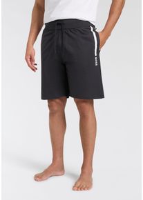 BOSS Herren Sweatshorts "Authentic", Gr. L, grau, Sweatware, Obermaterial: 100% Baumwolle, casual, Hosen
