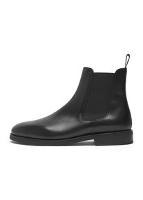 Henry Stevens Herren Chelseaboots "Winston CB2", Gr. 41,5, schwarz, Leder, klassisch, Schuhe