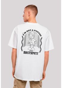 F4NT4STIC Herren T-Shirt "Pinocchio Heroes of Childhood", weiß, casual, Gr. XL, Obermaterial: 100% Baumwolle, Shirts, Nostalgie, Retro Print,