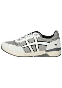 Mustang Shoes Herren Sneaker "Mustang Shoes Sneaker Lederimitat/Textil", Gr. 40, grau, Lederimitat, Textil, casual, Schuhe