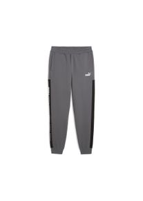 Puma Herren Sporthose "Around The Block Jogginghose Herren", grau, Gr. XS, colorblocking, Obermaterial: 66% Baumwolle, 34% Polyester; Rippe: 3%
