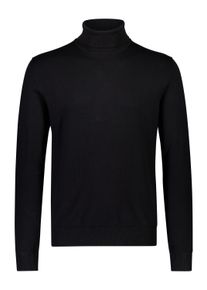 LINDBERGH Herren Rollkragenpullover "LINDBERGH Rollkragenpull", schwarz, Gr. XL, Oberstoff: 80% Viskose, 20% Nylon, Pullover