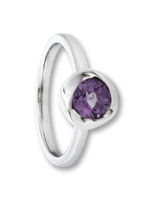 ONE ELEMENT Damen Silberring "Amethyst Ring aus 925 Silber", 60, Silber 925 (Sterlingsilber), silber, Silber 925 (Sterlingsilber), Fingerringe, Damen