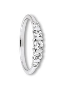 ONE ELEMENT Damen Silberring "Zirkonia Ring aus 925 Silber", 58,mit Zirkonia, Silber 925 (Sterlingsilber), silber, Silber 925 (Sterlingsilber),