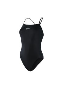 Speedo Damen Badeanzug "Womens ECO Endurance+ Thinstrap", schwarz, sportlich, Gr. 38, Obermaterial: 100% Polyester, Badeanzüge